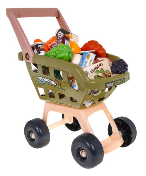 Interaktywny supermarket dla dzieci 3+ Zabawa w sklep 63 el. Wózek Kasa Terminal + światła dźwięki Interaktywny supermarket dla dzieci 3+ Zabawa w sklep 63 el. Wózek Kasa Terminal + światła dźwięki