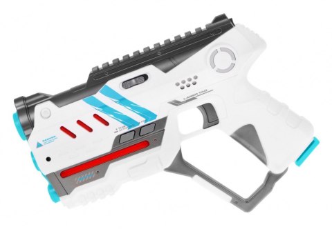 Pistolety Laserowe LASER TAG Białe + Kamizelki Pistolety Laserowe LASER TAG Białe + Kamizelki