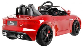 Pojazd Jaguar F-TYPE R Lakierowany Czerwony