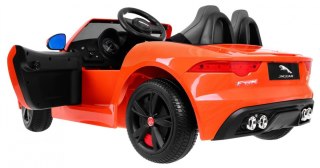 Pojazd Jaguar F-TYPE R Pomarańczowy