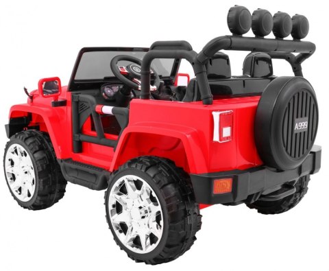 Pojazd MASTER 4x4 Czerwony