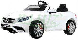 Pojazd Mercedes AMG S63 HL169 Biały