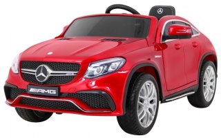 Pojazd Mercedes Benz GLE63 AMG Lakierowany Czerwony