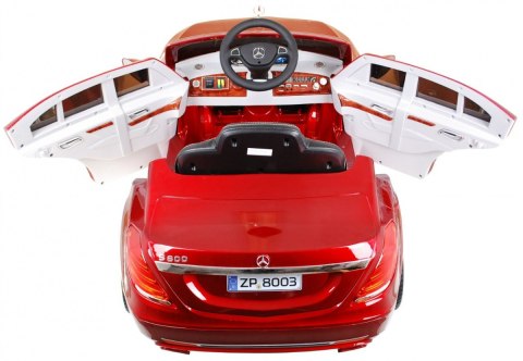 Pojazd Mercedes S600 Lakier Czerwony Pojazd Mercedes S600 Lakier Czerwony