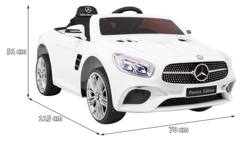 Pojazd Mercedes SL400 Biały