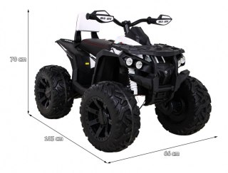 Pojazd Quad ATV Power Biały