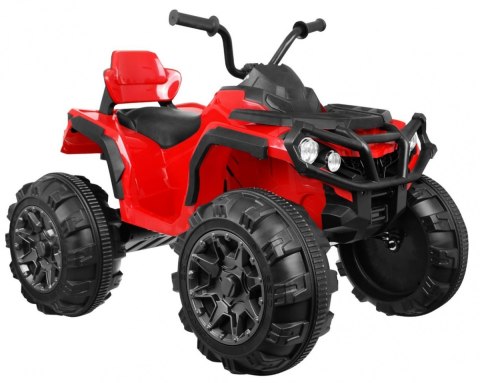 Quad ATV 2.4GHz na akumulator dla dzieci Czerwony + Pilot + Koła EVA + Radio MP3 + Wolny Start Quad ATV 2.4GHz na akumulator dla dzieci Czerwony + Pilot + Koła EVA + Radio MP3 + Wolny Start