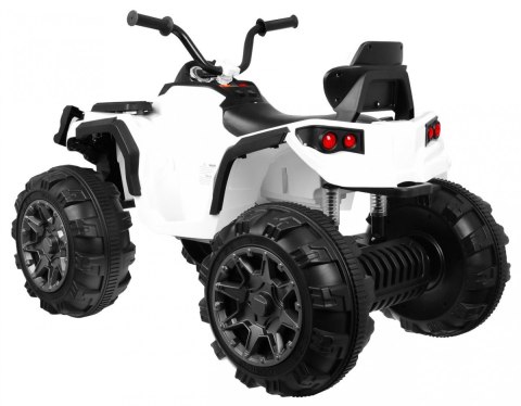 Quad ATV na akumulator dla dzieci Biały + Koła EVA + Radio MP3 + LED + Wolny Start Quad ATV na akumulator dla dzieci Biały + Koła EVA + Radio MP3 + LED + Wolny Start