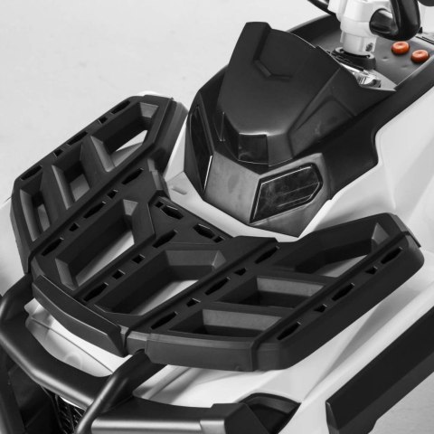 Quad ATV na akumulator dla dzieci Biały + Koła EVA + Radio MP3 + LED + Wolny Start Quad ATV na akumulator dla dzieci Biały + Koła EVA + Radio MP3 + LED + Wolny Start