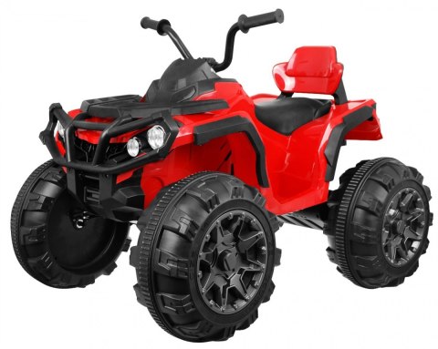 Quad ATV na akumulator dla dzieci Czerwony + Koła EVA + Radio MP3 + LED + Wolny Start Quad ATV na akumulator dla dzieci Czerwony + Koła EVA + Radio MP3 + LED + Wolny Start