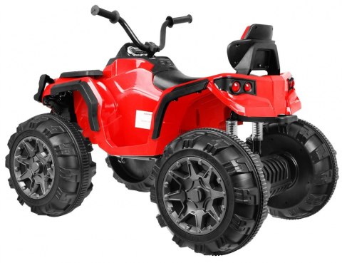 Quad ATV na akumulator dla dzieci Czerwony + Koła EVA + Radio MP3 + LED + Wolny Start Quad ATV na akumulator dla dzieci Czerwony + Koła EVA + Radio MP3 + LED + Wolny Start