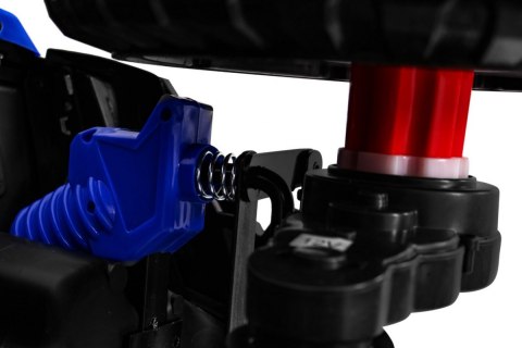 Quad Maverick 4x4 Elektryczny Pojazd dla dzieci Niebieski + Koła EVA + Panel audio + LED