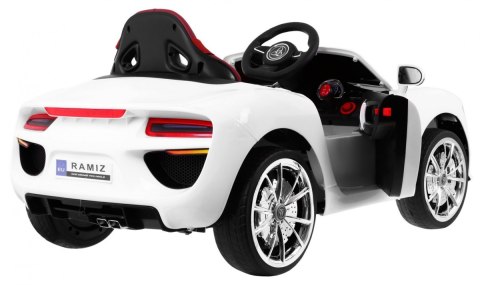 Pojazd Roadster Baldachim Biały Pojazd Roadster Baldachim Biały