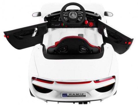 Pojazd Roadster Baldachim Biały Pojazd Roadster Baldachim Biały