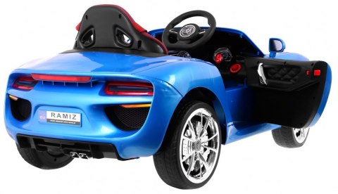 Pojazd Roadster Baldachim Niebieski Pojazd Roadster Baldachim Niebieski