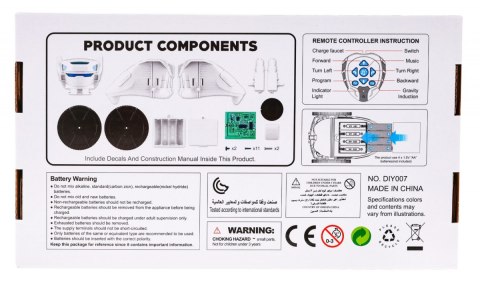 Inteligentny robot sterowany zegarkiem dla dzieci 6+ Mechanizm grawitacyjny + Interaktywne funkcje Inteligentny robot sterowany zegarkiem dla dzieci 6+ Mechanizm grawitacyjny + Interaktywne funkcje