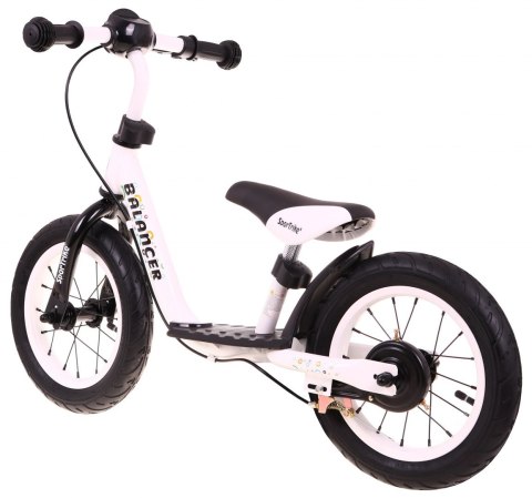 Rowerek biegowy SporTrike Balancer dla dzieci Biały Pierwszy rowerek do Nauki jazdy Rowerek biegowy SporTrike Balancer dla dzieci Biały Pierwszy rowerek do Nauki jazdy