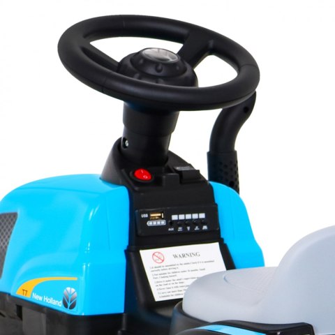 Traktor Z Przyczepą New Holland T7