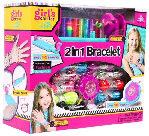Zestaw do Robienia Bransoletek 2 w 1 Zestaw do Robienia Bransoletek 2 w 1