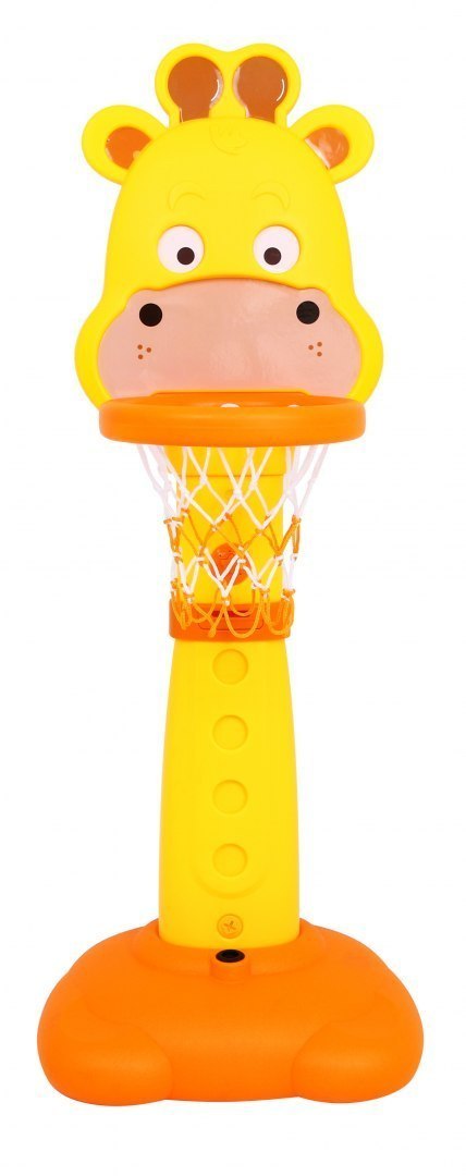 Zestaw sportowy Żyrafa 4w1 dla dzieci 3+ Koszykówka + Obręcze + Rzutki + Miarka wzrostu Zestaw sportowy Żyrafa 4w1 dla dzieci 3+ Koszykówka + Obręcze + Rzutki + Miarka wzrostu