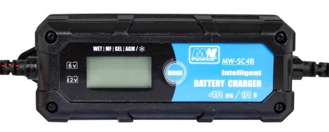 Ładowarka akumulatorowa z Wyświetlaczem LCD 6V i 12V + 2 Tryby specjalne Ładowarka akumulatorowa z Wyświetlaczem LCD 6V i 12V + 2 Tryby specjalne