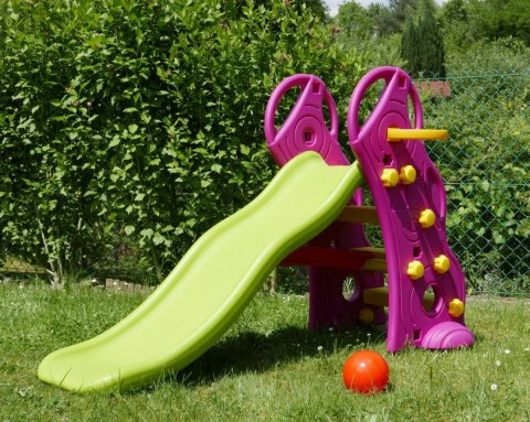 Zjeżdżalnia Ślizg 136 cm Koszykówka Fiolet Zjeżdżalnia Ślizg 136 cm Koszykówka Fiolet