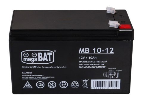 Akumulator żelowy 12V/10Ah do pojazdów elektrycznych dla dzieci Część zapasowa Akumulator żelowy 12V/10Ah do pojazdów elektrycznych dla dzieci Część zapasowa