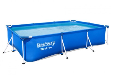 Basen Stelażowy Steel Pro BESTWAY Prostokątny 300x201x66cm Basen Stelażowy Steel Pro BESTWAY Prostokątny 300x201x66cm