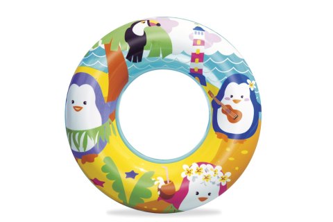 Koło do pływania dla dzieci Pingwiny BESTWAY Morskie Zwierzęta 51cm Koło do pływania dla dzieci Pingwiny BESTWAY Morskie Zwierzęta 51cm