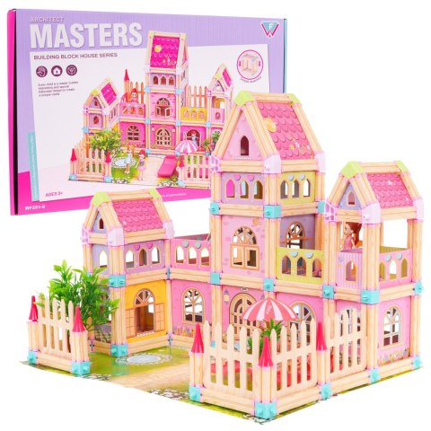 Drewniany Domek + Akcesoria 234el. Drewniany Domek + Akcesoria 234el.