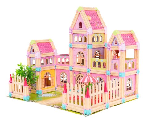 Drewniany Domek + Akcesoria 234el. Drewniany Domek + Akcesoria 234el.
