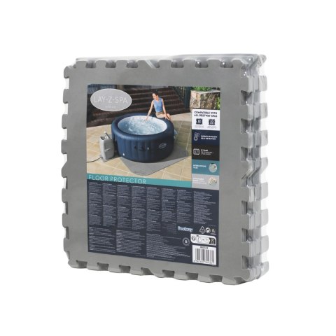 Mata ochronna pod Jacuzzi Lay-Z-Spa BESTWAY Puzzle + Mata pod pompę 25 el.