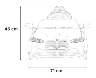 Pojazd BMW M4 Czerwony