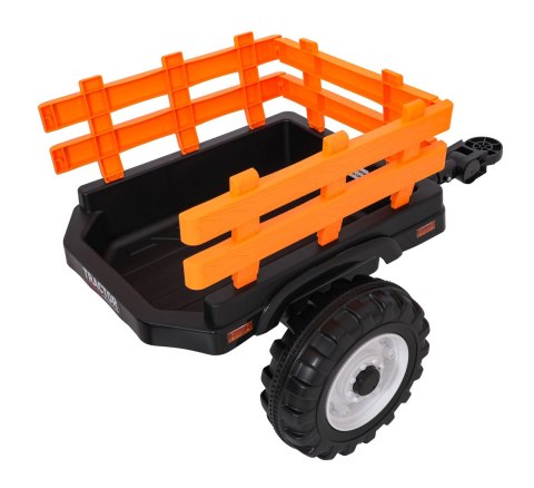 Pojazd MEGA Traktor D68 Z Przyczepką Żółty