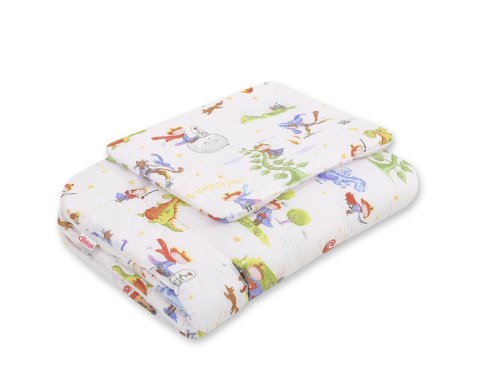 Komplet pościeli dla niemowląt z wypełnieniem 2-cz 75x100cm NEWBORN - rycerz i smok Komplet pościeli dla niemowląt z wypełnieniem 2-cz 75x100cm NEWBORN - rycerz i smok