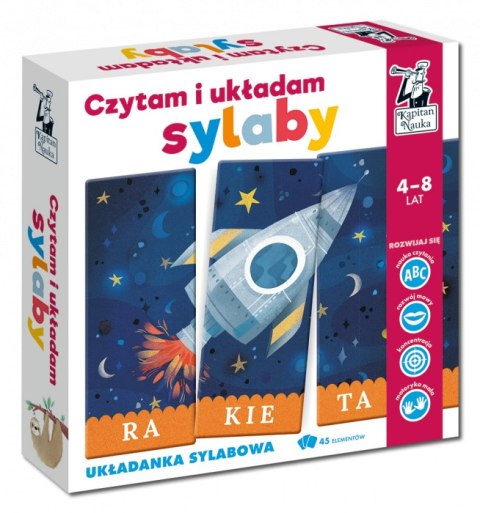 Gra edukacyjna "Czytam i układam sylaby" dla dzieci 4-8 lat + Nauka czytania + Układanie obrazków Gra edukacyjna "Czytam i układam sylaby" dla dzieci 4-8 lat + Nauka czytania + Układanie obrazków