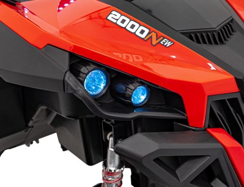 Pojazd Buggy UTV-MX 2000N Czerwony