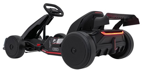 Pojazd Gokart Audi z Funkcją Driftu Czarny