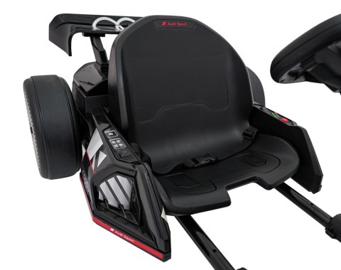 Pojazd Gokart Audi z Funkcją Driftu Czarny