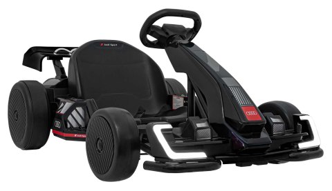 Pojazd Gokart Audi z Funkcją Driftu Czarny
