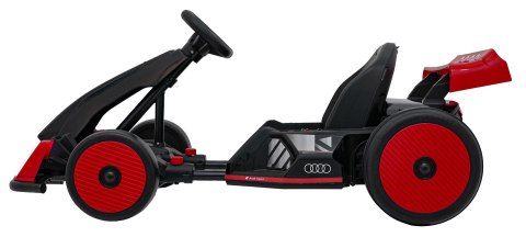 Pojazd Gokart Audi z Funkcją Driftu Czerwony