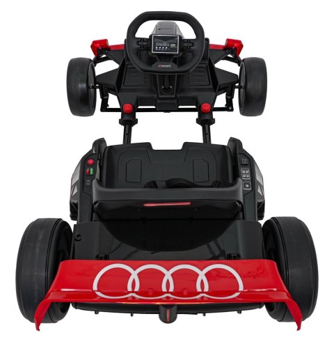 Pojazd Gokart Audi z Funkcją Driftu Czerwony