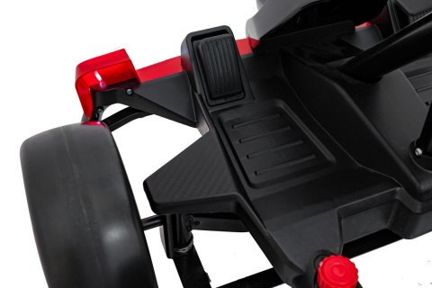 Pojazd Gokart Audi z Funkcją Driftu Czerwony