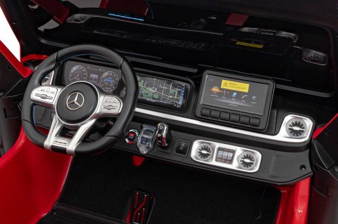 Pojazd Mercedes Benz G63 AMG XXL STRONG Czerwony