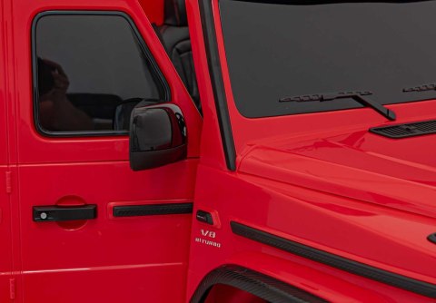 Pojazd Mercedes Benz G63 AMG XXL STRONG Czerwony