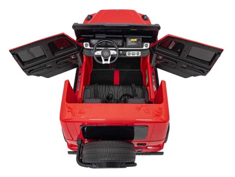 Pojazd Mercedes Benz G63 AMG XXL STRONG Czerwony