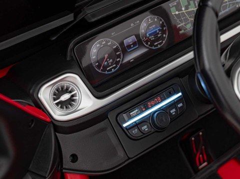 Pojazd Mercedes Benz G63 AMG XXL STRONG MP4 Czerwony