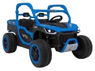 Pojazd Farmer Truck UTV Racing Niebieski