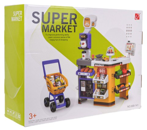 MEGA Supermarket Z Koszykiem + Akcesoria MEGA Supermarket Z Koszykiem + Akcesoria