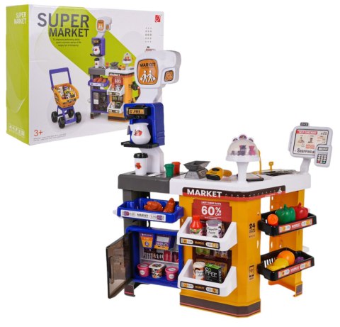 MEGA Supermarket Z Koszykiem + Akcesoria MEGA Supermarket Z Koszykiem + Akcesoria
